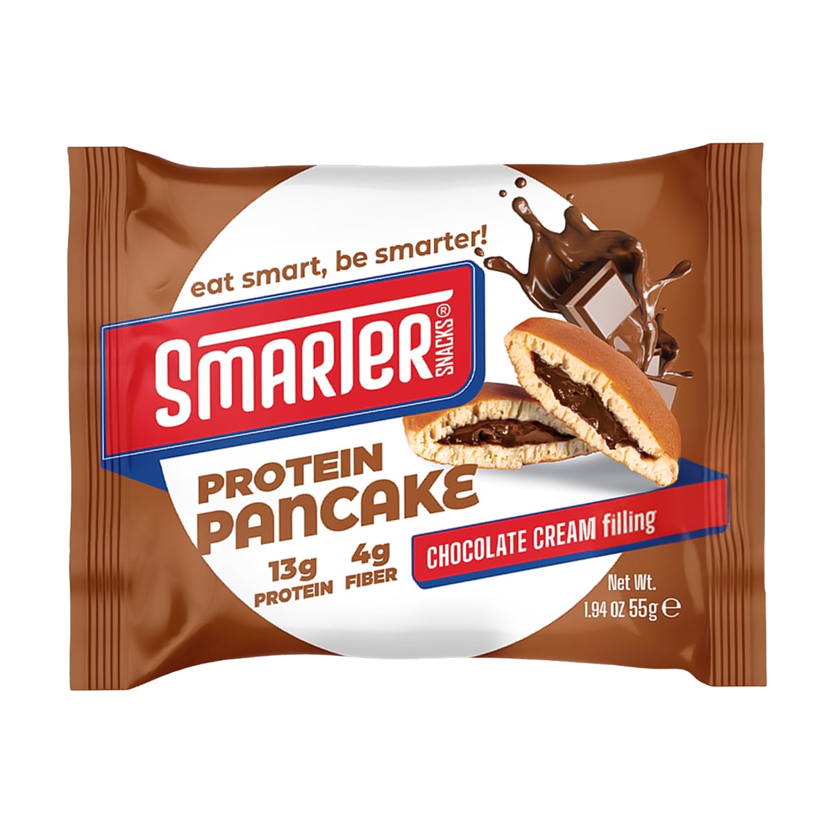 Протеїновий панкейк Smarter Snacks Protein Pancake Шоколад, 55 г